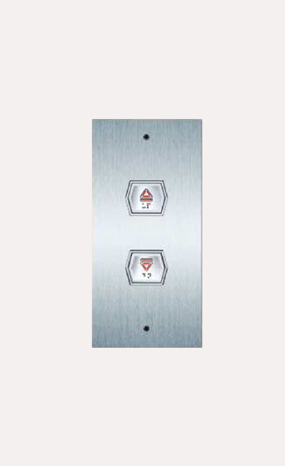 Instalacion de botones para elevadores Modelo HB306