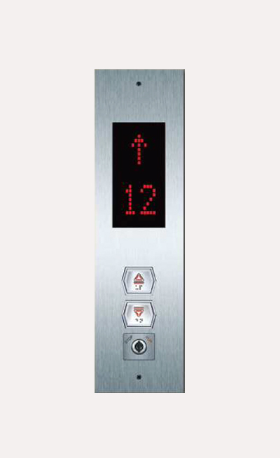 Instalacion de botones para ascensores Modelo HBG306